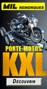 remorque porte moto KXL